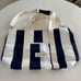 Business and Pleasure Navy Stripe Cooler Tote Bag