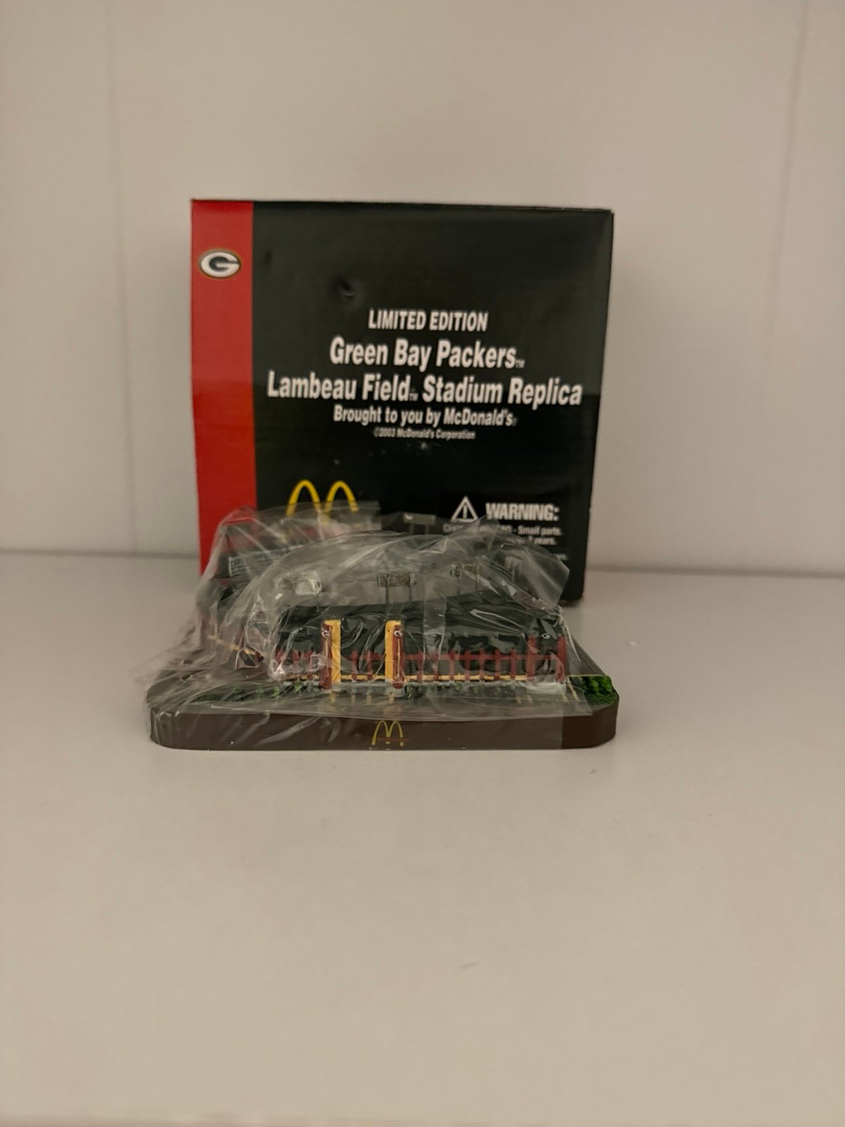 Mcdonalds Limited Edition Green Bay Packers Lambeau Field Replica Stadium 2003