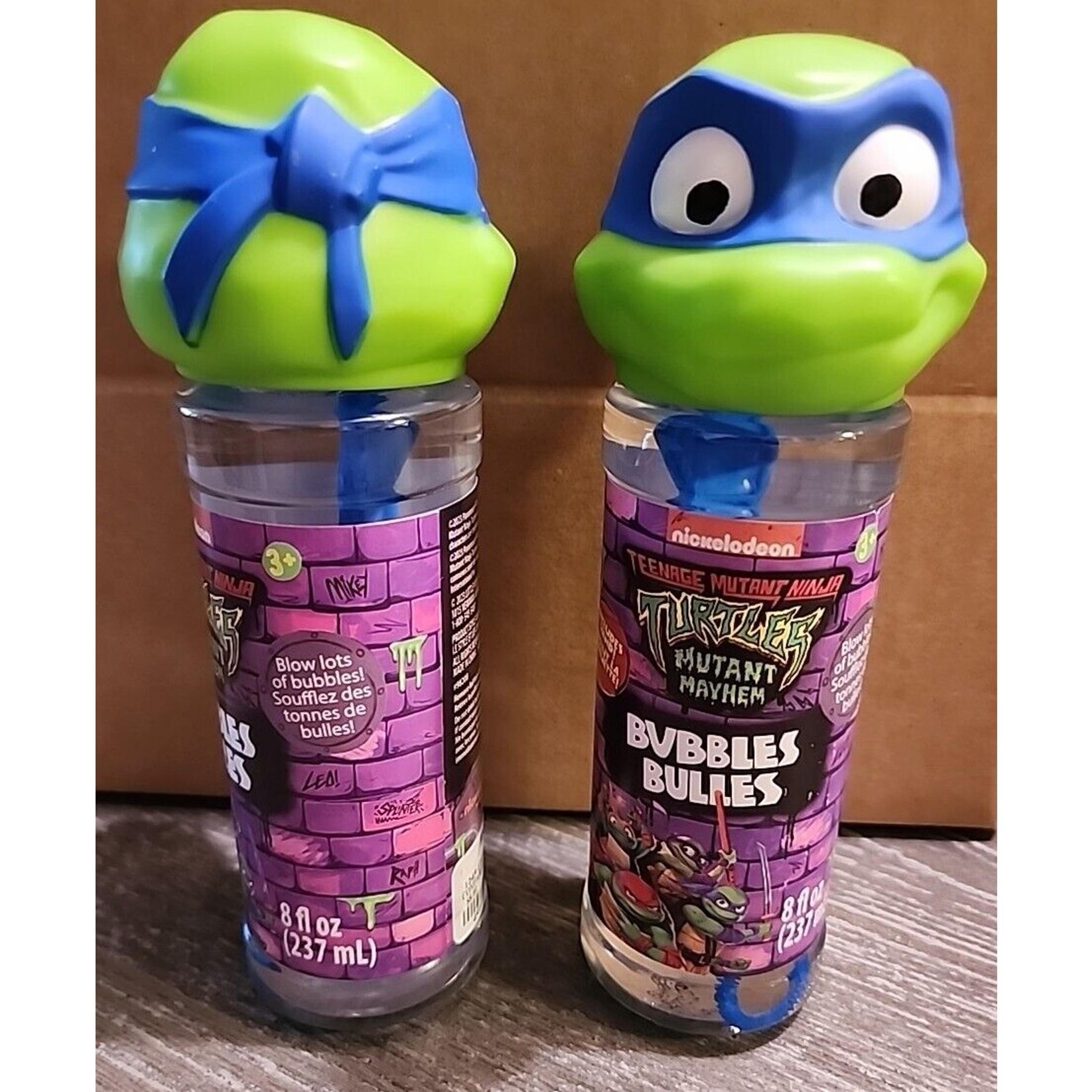 Teenage Mutant Ninja Turtle Bottles of Bubbles Soaky