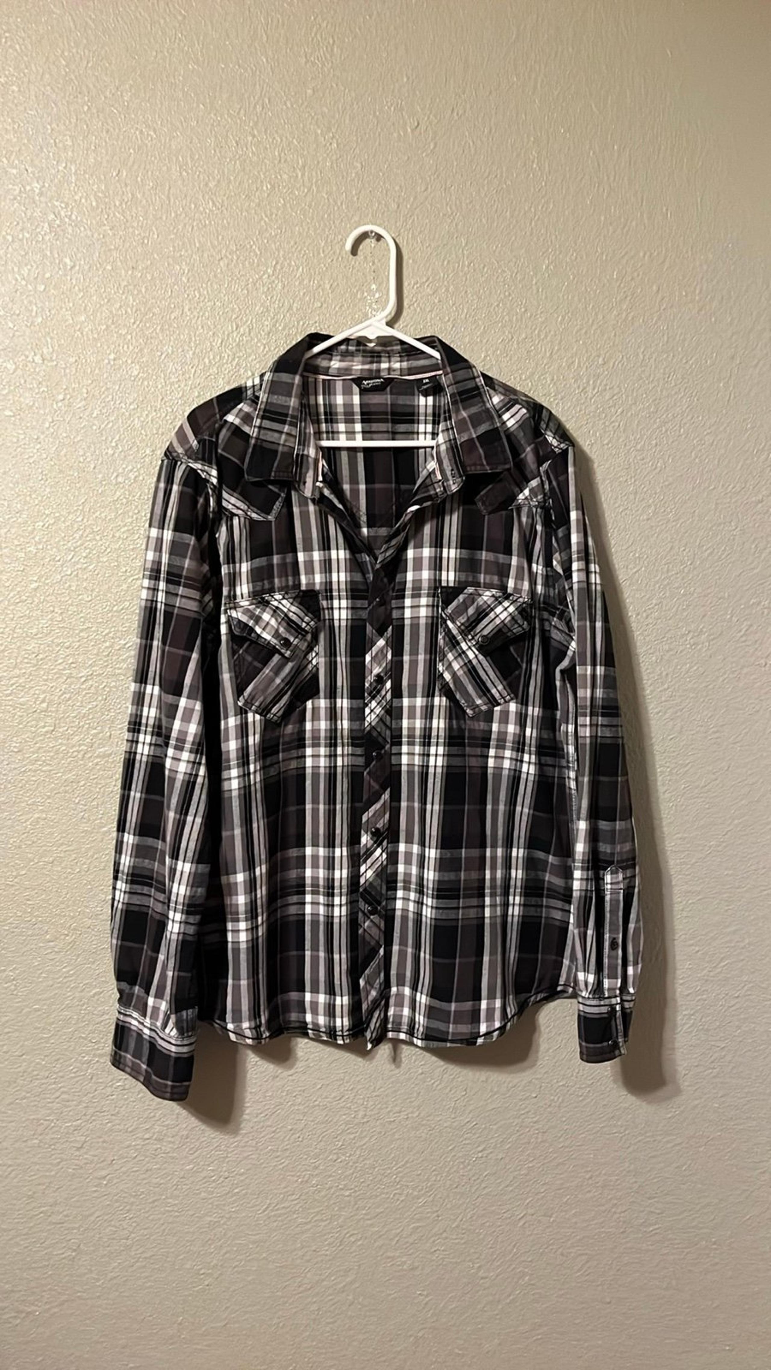 Arizona jean  Company men’s snap front shirt