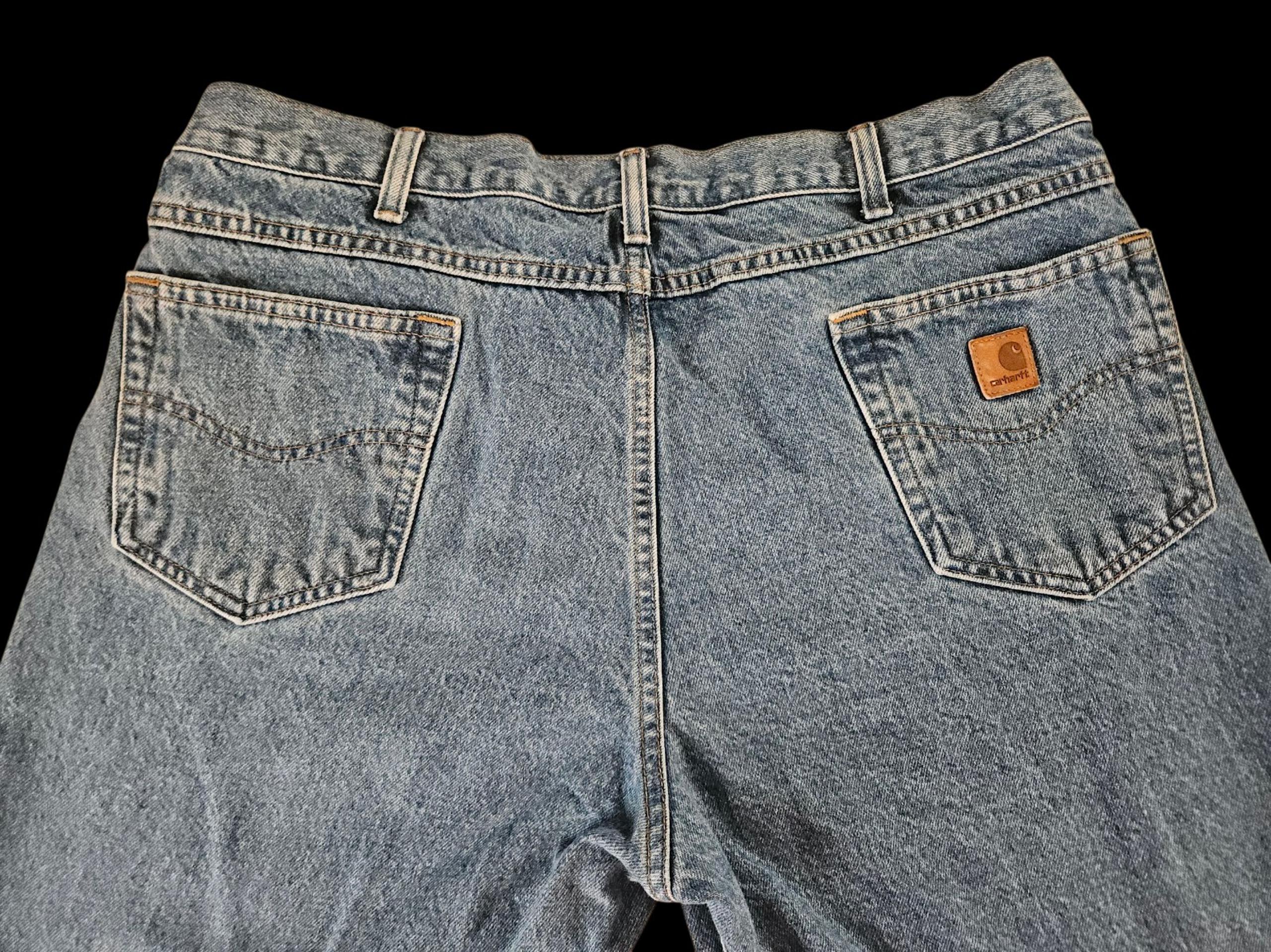 Carhartt Jeans Mens 36x30 Relaxed Fit no tag see pics for exact measurements