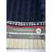 Anthropologie Margherita Nordic Sweater Tassel Fringe Navy Size Medium