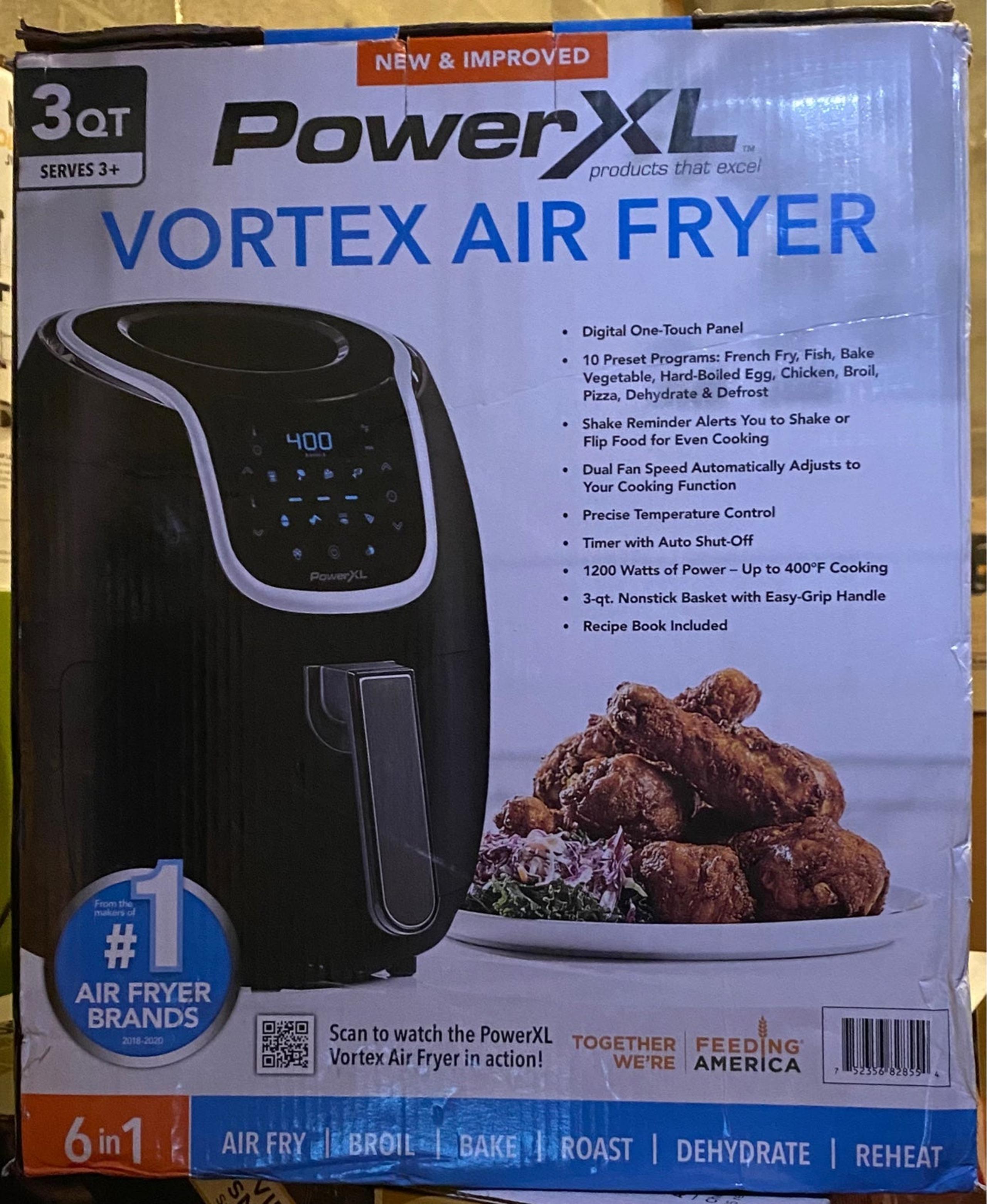 Power XL 3qt. Vortex Air Fryer