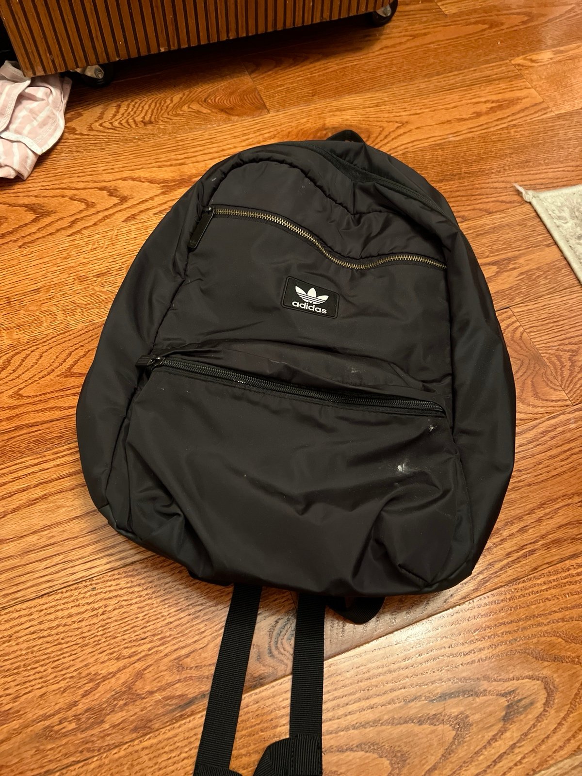 Adidas black book bag new