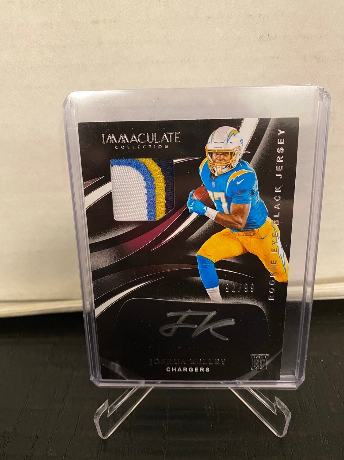Joshua Kelley #92/99 | RPA | 2020 Panini