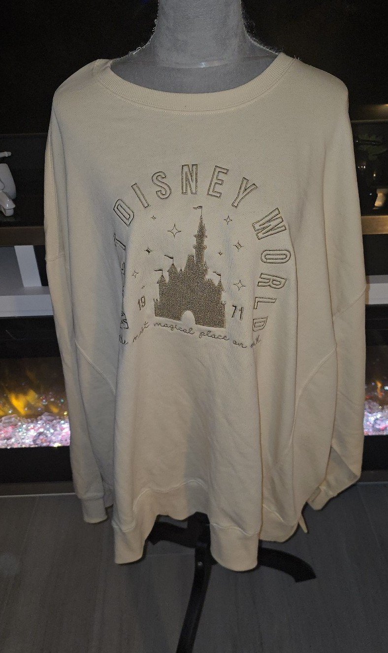 Disney Parks Most Magical Place Pull Over Size XXXL New