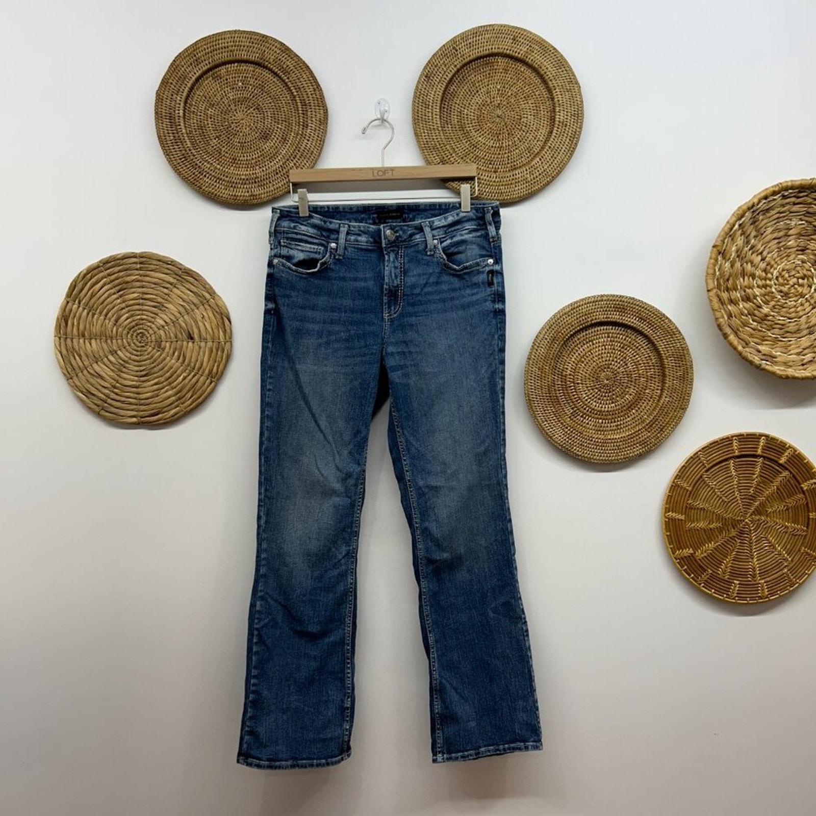 Silver Jeans Suki Bootcut Denim Jeans 14 x 33