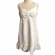 Motherhood white eyelet dress nightgown