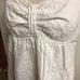 Motherhood white eyelet dress nightgown