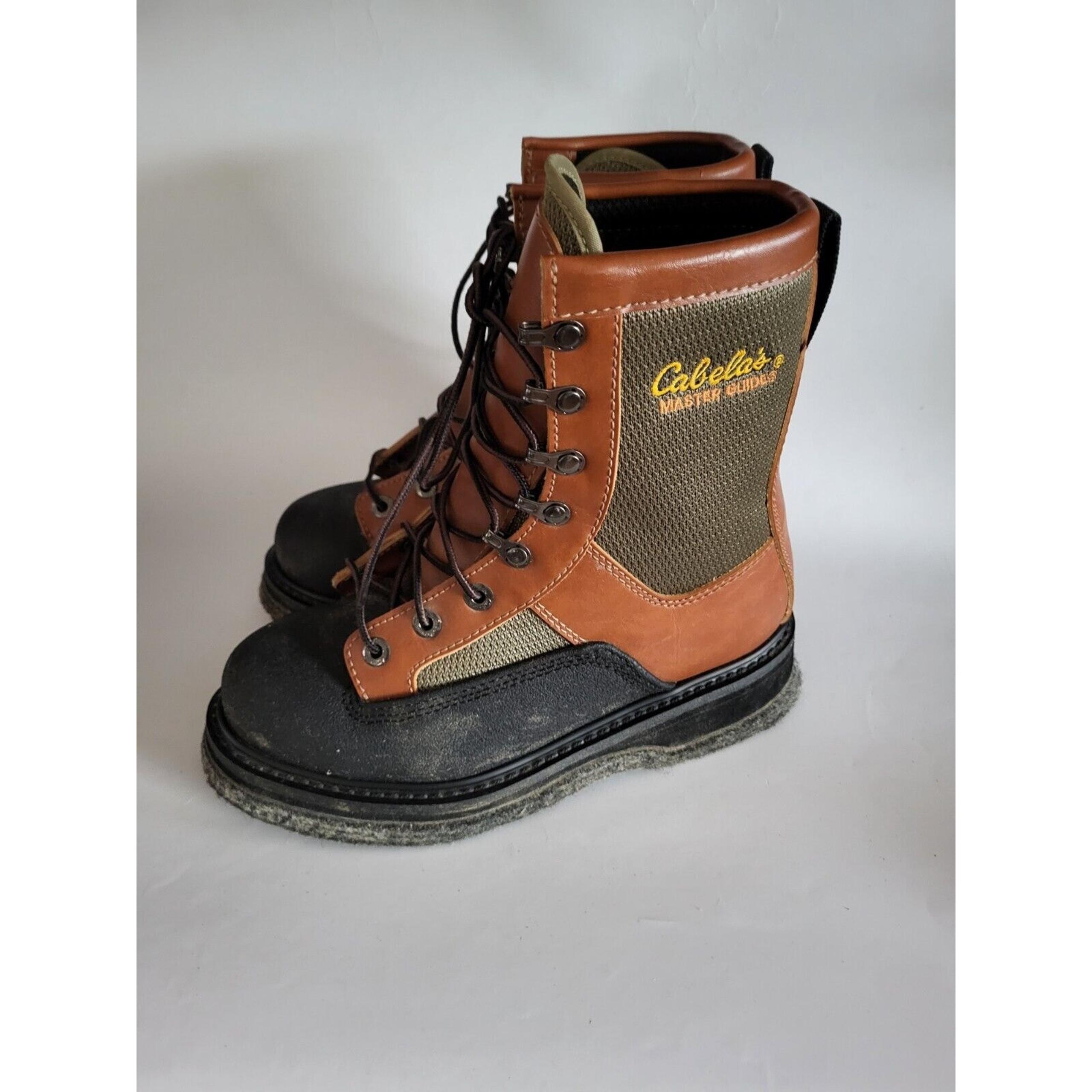 Cabelas Master Guide Fly Fishing Boots Felt Bottom Wading 7 Men's 80042332