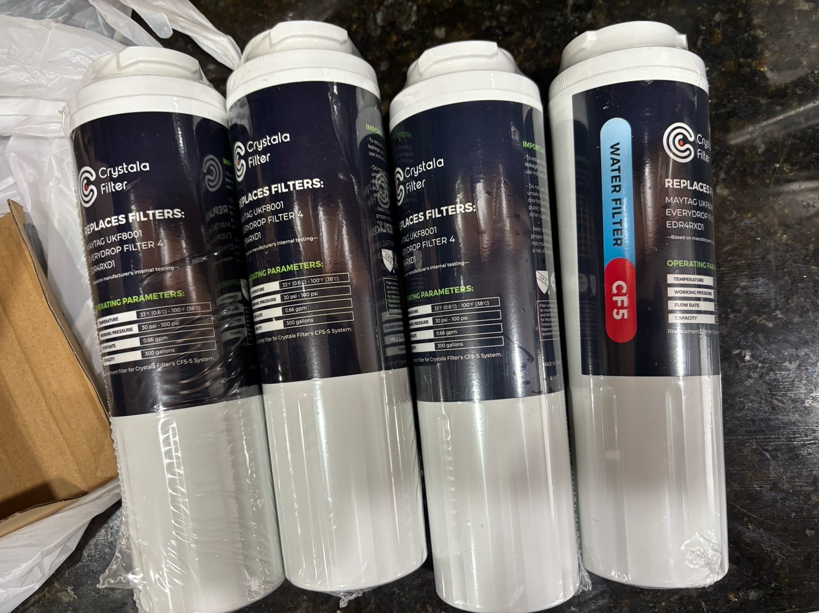Refrigerator Water Filter Maytag CF5 4x
