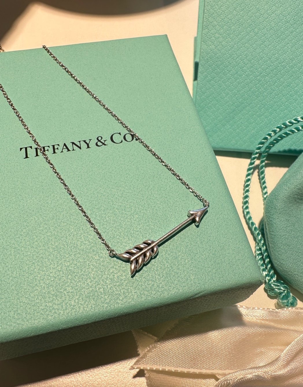 Store Tiffany & Co. Retired Arrow Necklace