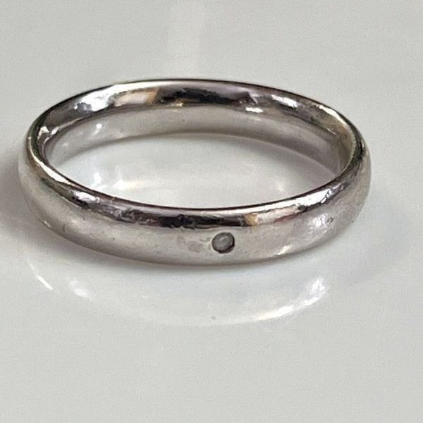 Hot Diamonds minimal engagement promise Sterling Silver Ring Band HD/R Size 8