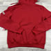 Colosseum Women's Medium Scarlet Ohio State Buckeyes Big Logo Pullover Hoodie