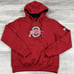 Colosseum Women's Medium Scarlet Ohio State Buckeyes Big Logo Pullover Hoodie
