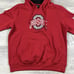 Colosseum Women's Medium Scarlet Ohio State Buckeyes Big Logo Pullover Hoodie