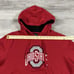 Colosseum Women's Medium Scarlet Ohio State Buckeyes Big Logo Pullover Hoodie