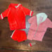Vintage Original 1960 Ken Original Red Swim Outfit resort jacket 963