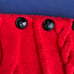 Karl Lagerfeld Womens M Medium Red Black Colorblock Cable Knit Sweater