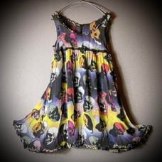 Andy Warhol by Hysteric Glamour Top, Skull, Silk