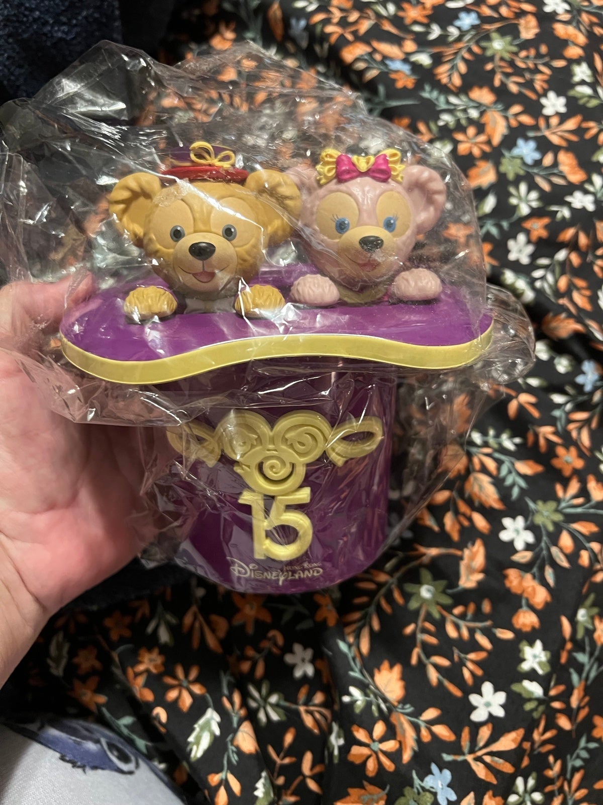 Hong Kong DisneyLand 15th anniversary popcorn bucket