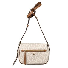 Michael Kors Small Hadley Messenger Bag in Vanilla Luggage - NWT - Retail 258