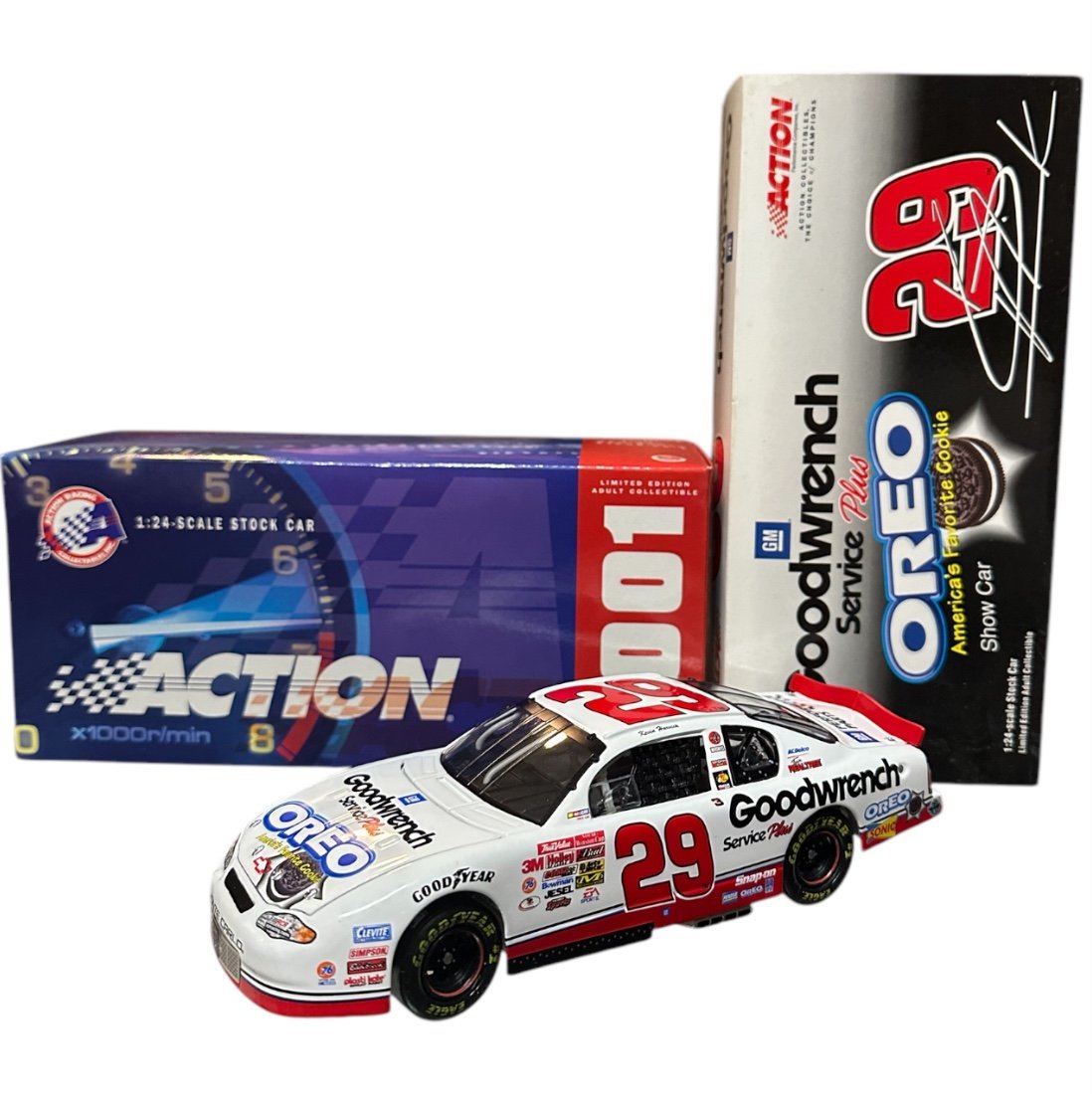 NASCAR Kevin Harvick #29 GM Goodwrench/OREO 2001 Monte Carlo Show Car - LE