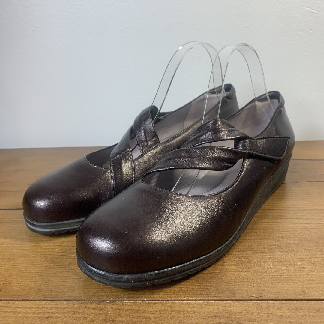Beautifeel Pleasure Spark Leather Mary Jane Size EU 43 US 12 Comfort Shoe EUC