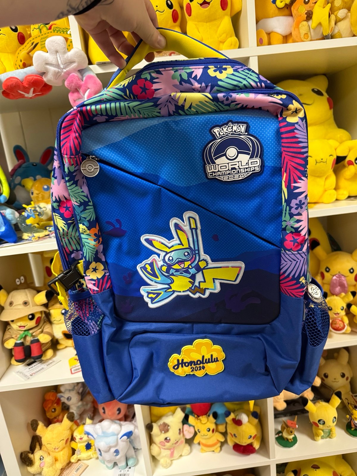 【WCS2024】ホノルル限定　ピカチュウリュック WCS2024 ホノルル関連グッズ