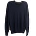 Bobby Jones 100% extra fine Merino Wool V-neck sweater dark blue size:L
