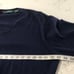 Bobby Jones 100% extra fine Merino Wool V-neck sweater dark blue size:L