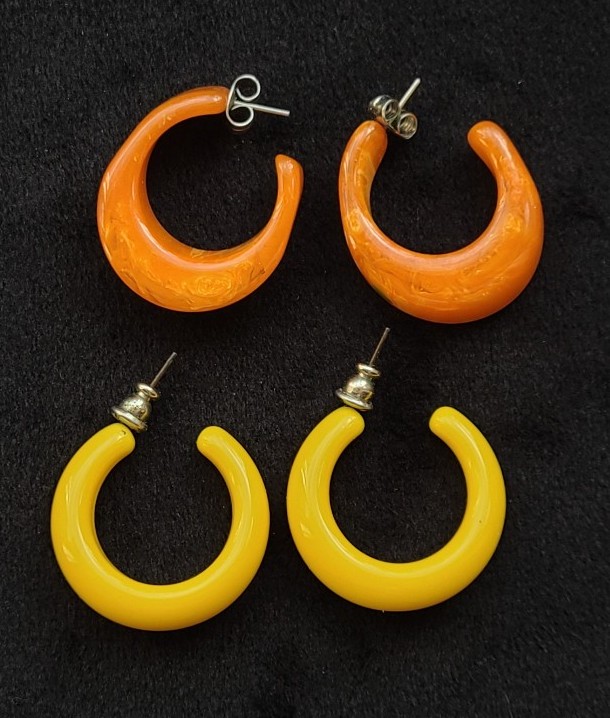 Bakelite earring bundle