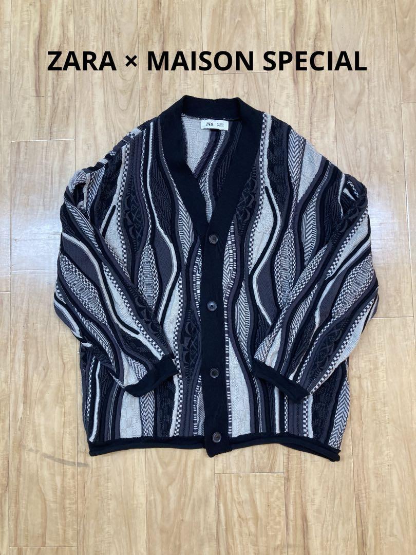 ## ZARA x MAISON SPECIAL Jacquard Cardigan