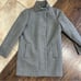 J. Crew Factory Charcoal Gray Wool Blend City Pea Coat Size 0P