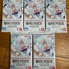 One piece card game OP05 (5 packs)