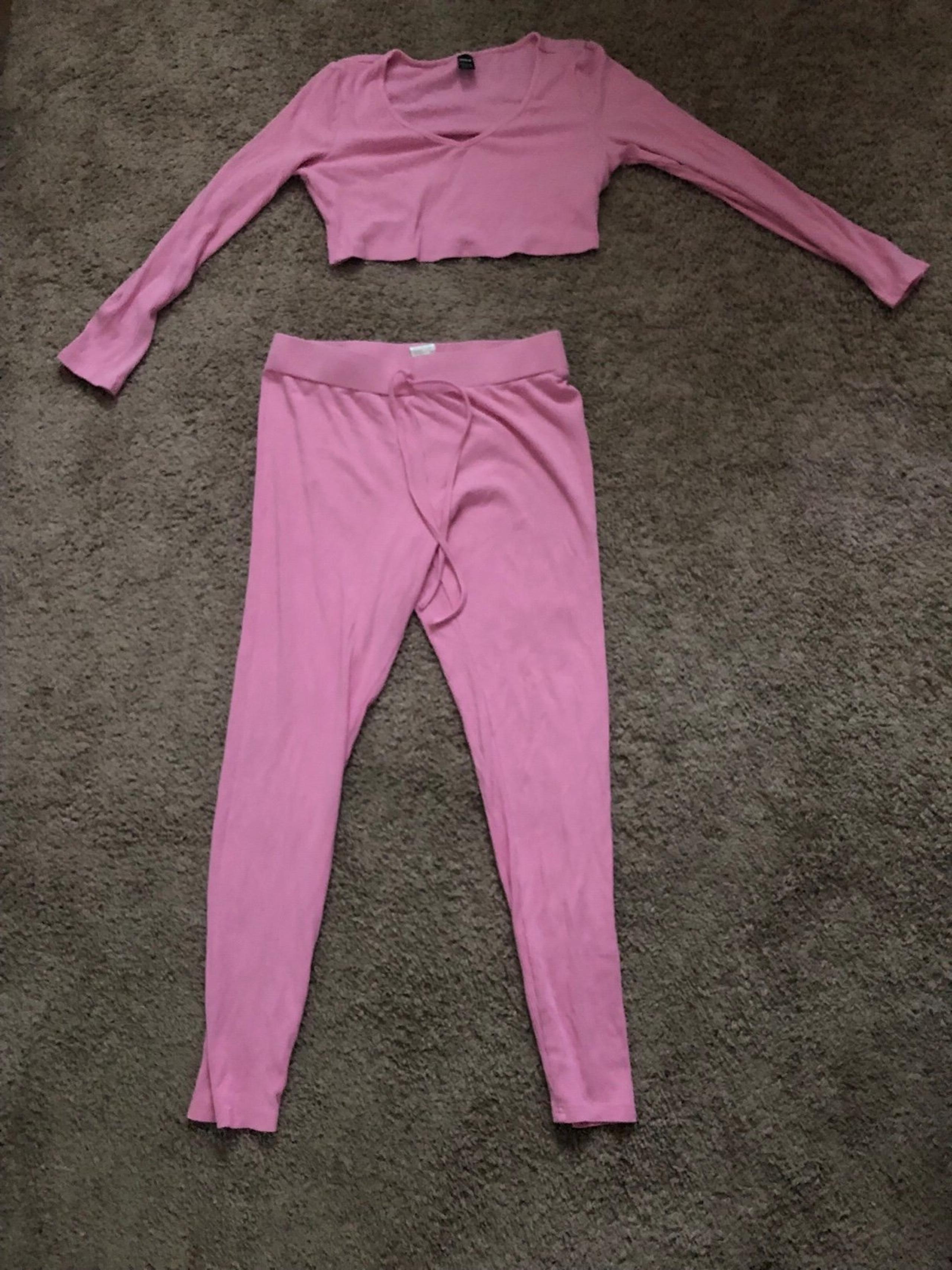 Baby Pink 2pc Outfit Set Size Large