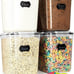 Flour Sugar Storage Containers (5.3L/4pk) Great Rice Canisters Sets