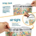 Flour Sugar Storage Containers (5.3L/4pk) Great Rice Canisters Sets