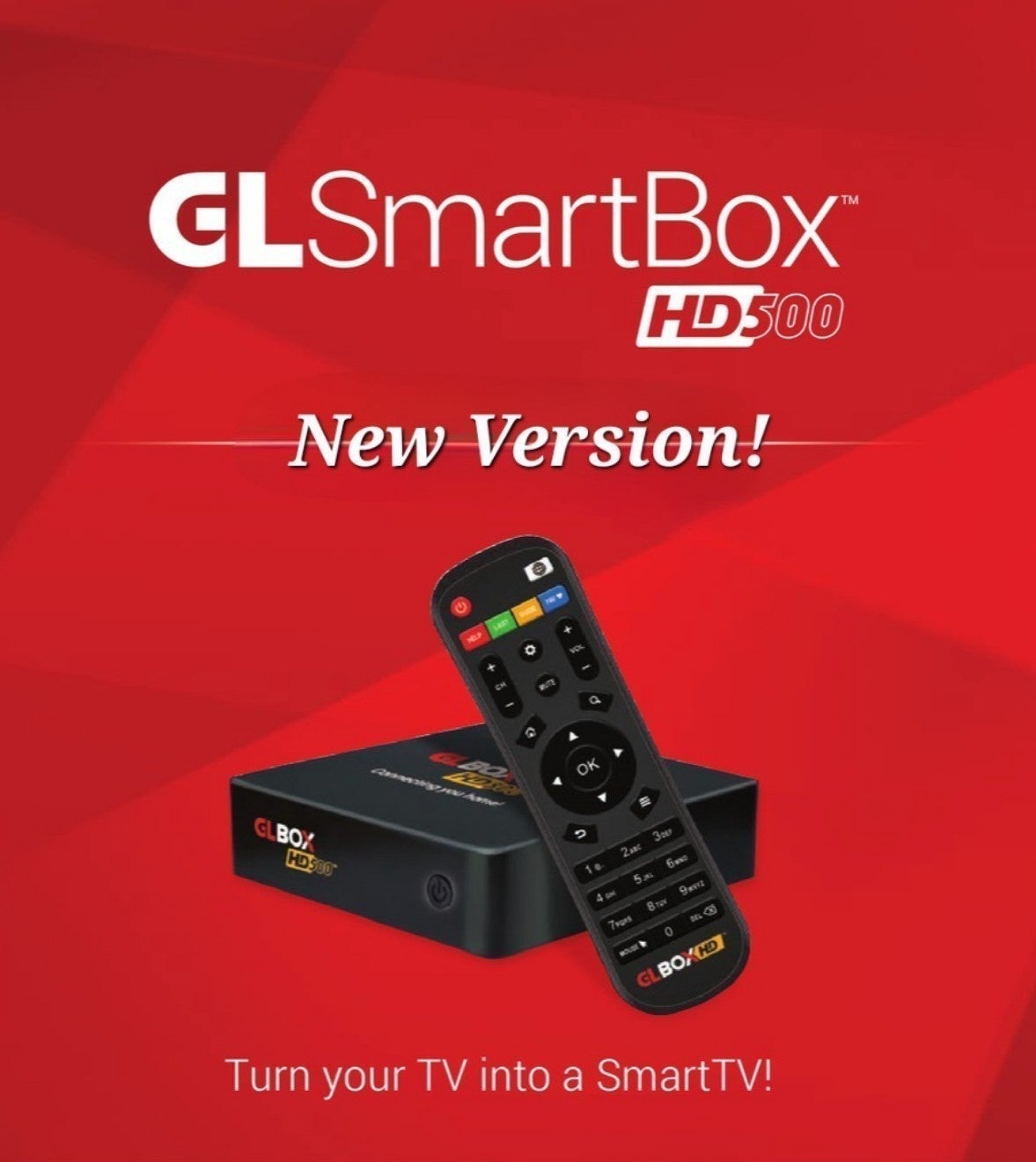 GLWiZ TV box 4K Ultra HD-500 + UNLIMITED SUBSCRIPTION Farsi Turkish Afghan Arab