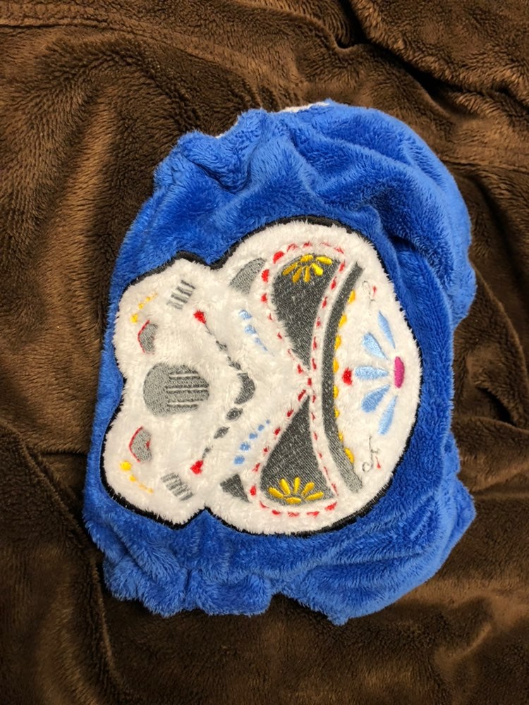storm trooper sugar skull style cloth di