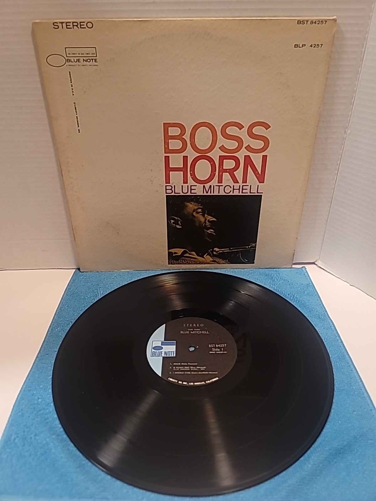 Boss Horn Blue Mitchell Blue Note Records BST 84257 BLP 4257 Original Rare