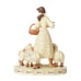 Jim Shore Bookish Beauty - Belle White Woodland 6002338