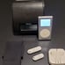 Ipod mini, ihome alarm clock/Speaker, apple ipod belt loop case,and wired earpod