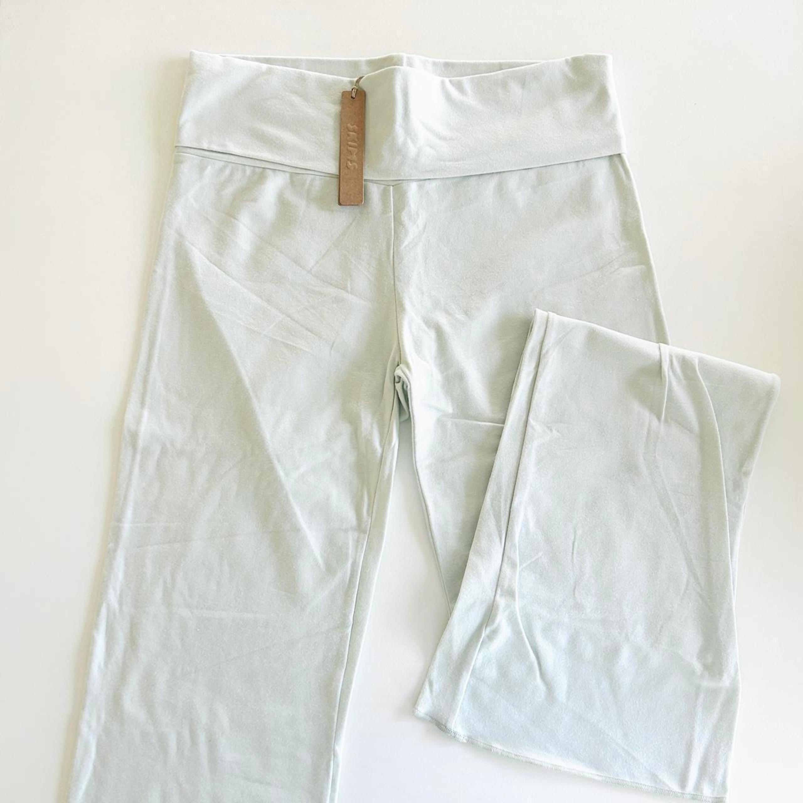 NWT Skims Cotton Jersey Foldover Pants