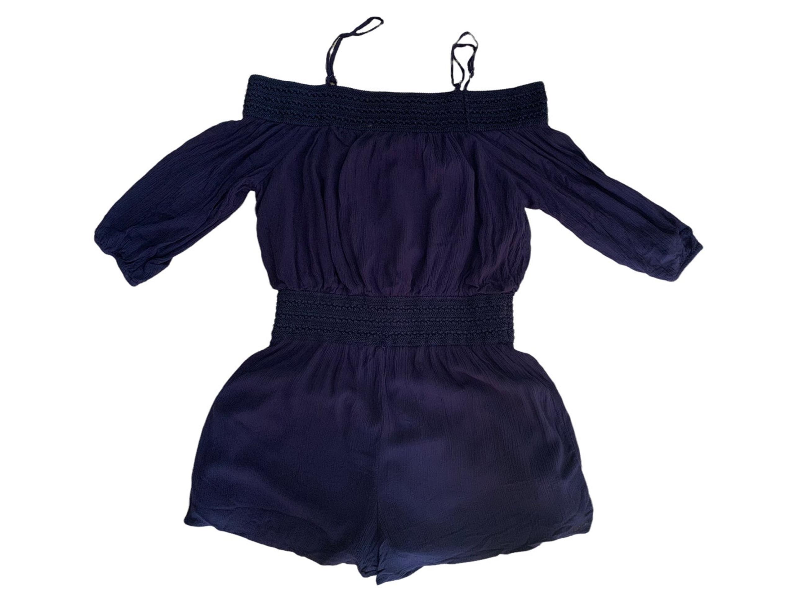 Purple * Snow women’s large blue romper