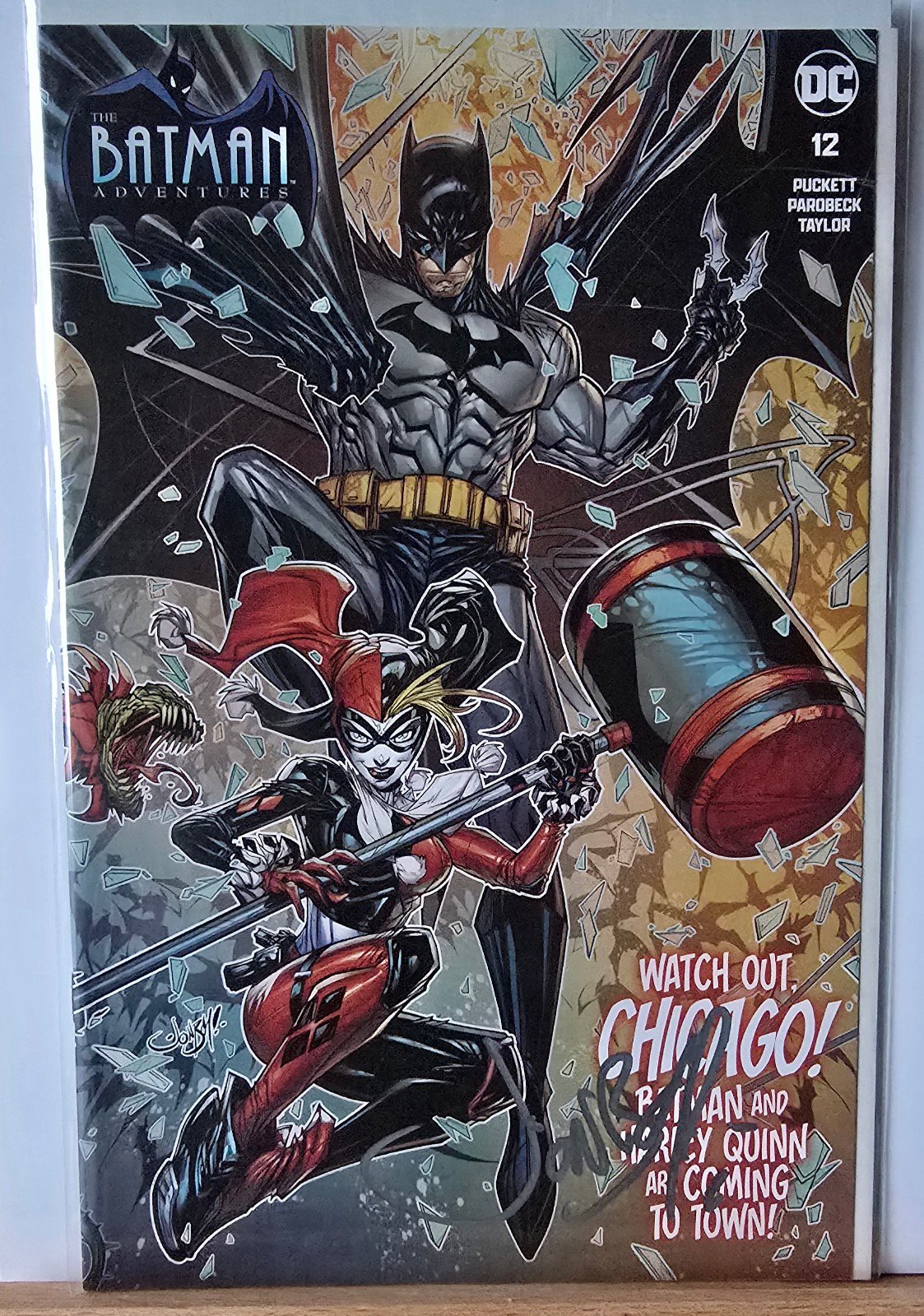 Batman Adventures #12, FanExpo Chicago Exclusive, signed by Jonboy Meyers