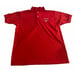 VINTAGE 90s Honda Mechanic Shirt Short Sleeve Button Front Red Single Stitch L