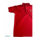 VINTAGE 90s Honda Mechanic Shirt Short Sleeve Button Front Red Single Stitch L