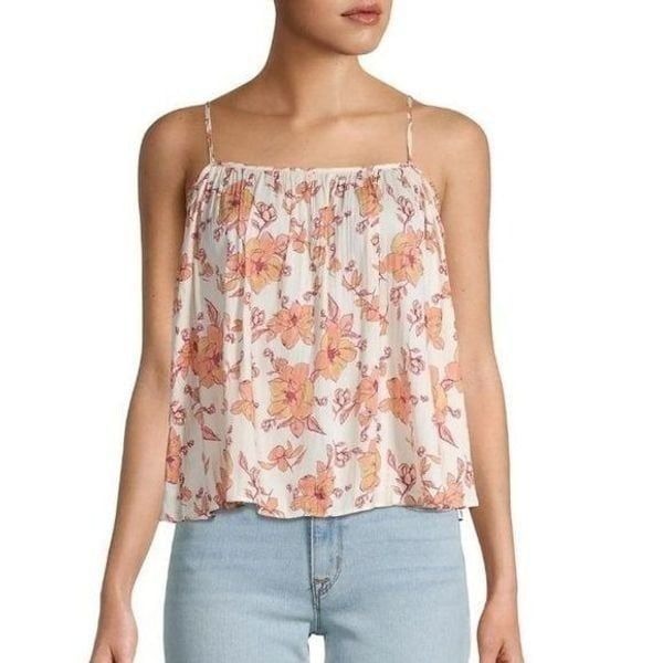 Free People Intimately Hot Take Printed Camisole