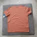 Eddie Bauer Crew Neck Burnt Orange T-Shirt & Tan Short 2 Piece Set For Men's